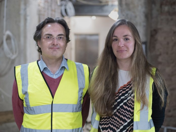 Helena Tunbridge and Paul Chatham of Peregrine Bryan Architects