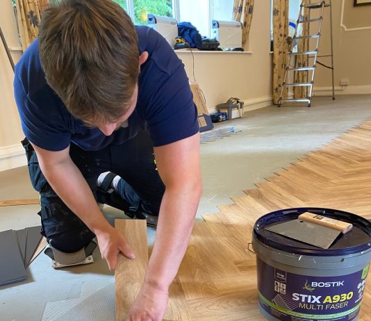 Bostik supports the refurbishment of a century-old dining space at Brancepeth Castle Golf Club