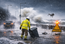 RoSPA urges public to take extra care as Storm Chandra brings snow and rain