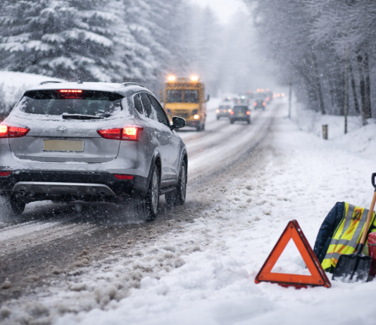 Back to work? Stay safe on the roads during the cold snap