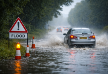 Record rainfall, rising danger: How to drive safely on flooded roads